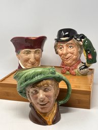 Royal Doulton Toby Mug Lot Walrus & Carpenter More