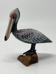 Carved Wooden Shore Bird