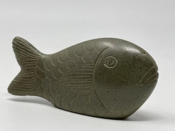 Carved Soapstone Fish