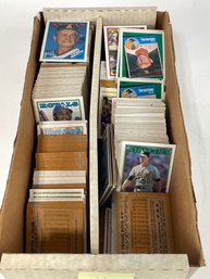 2 Row Box Of Baseball Cards (96)