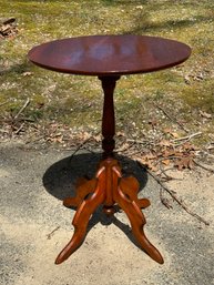 Antique Walnut Lamp Table