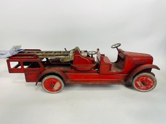 1920s Buddy L Ariel Ladder Truck