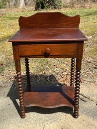 Antique Open Drawer Stand