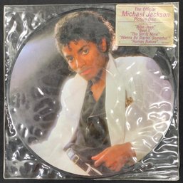 Michael Jackson - Thriller Picture Disc 8E8-38867 VG Plus, Original Hype Sticker