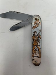 Vintage 1960s Davy Crockett Novelty Pocket Knife