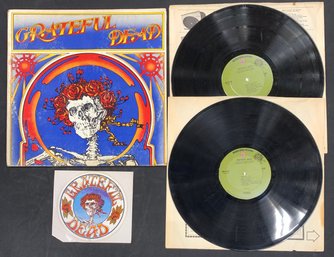Grateful Dead - Self Titled 2xLP 2WS1935 VG- W/ Original Sticker!