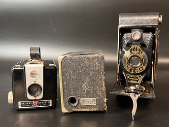 Vintage Camera Lot Including Kewpie Number 2