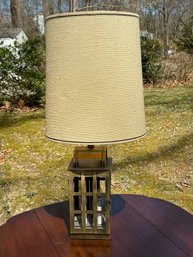 Brass Lantern Lamp Table Lamp