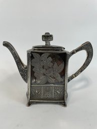 Antique Silverplate Tea Pot