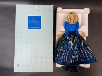 1986 Mattel Porcelain Barbie 'Blue Rhapsody' Original Box