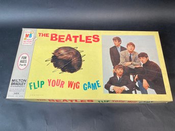 Vintage The Beatles Flip Your Wig Boardgame - Milton Bradley