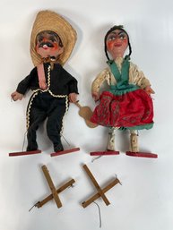 Vintage Mexican Marionette (unstrung)