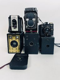 Vintage Camera Lot Including Yashica