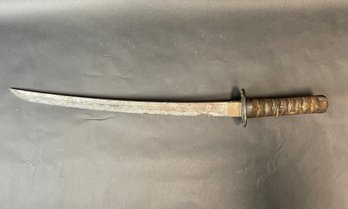 Antique Japanese Katana Sword Shark Skin Handle