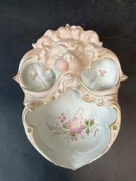 Antique Figural Porcelain Dish