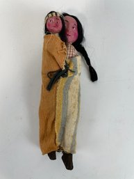 Vintage Skookum Native American Indian Dolls