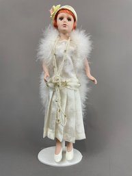 12' Porcelain Flapper Doll