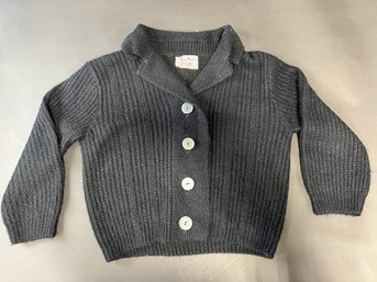 50's Helen Harper Luxura Black Button Up Cardigan Sweater