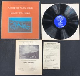 Pete Seeger - Champlain Valley Songs FH5210 VG