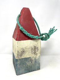 Nautical Wooden Buoy For Decor