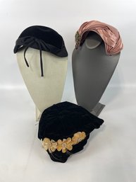 Group 3 Vintage Hats