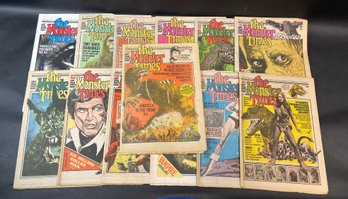 1970's The Monster Times Magazine Lot