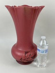 Vintage Roseville Art Pottery Silhouette Vase Green #789-14' Red Rare