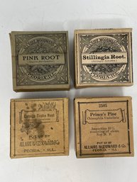 Antique Herbal Medicines Allaire Woodward & Co.
