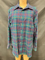 Vintage Mens Pendleton Shirt In Large