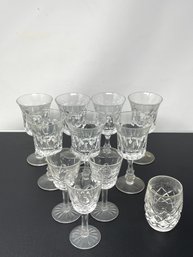 Large Group Of Waterford Crystal Stemware