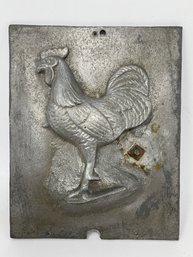 Vintage Christmas Chocolate Rooster Mold