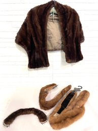 Lot Of Furs Featuring Wrap & Fur Collars