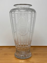 Beautiful Cut Glass Vase