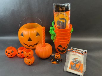 Lot Of Vintage Halloween Decor