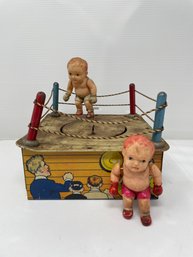 Marx Wind-Up Toy 'KnockoutChamps' , Circa 1930