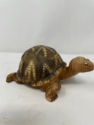 Vintage Ceramic Turtle Tortus Figurine Figure