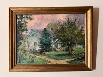 Oil On Board - Signed Kleineberg 1966