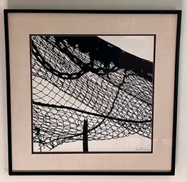 Original Serigraph - Titled 'after The Catch' - Signed Westermann