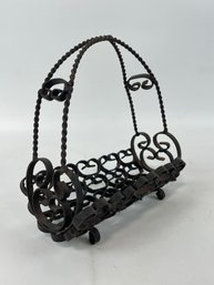 Vintage Hand Wrought Basket