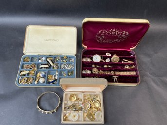 Costume Jewelry Box Lot