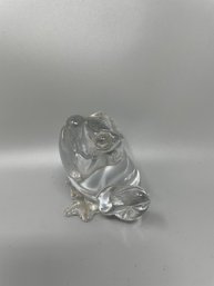 Vintage Art Glass Frog