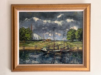 Oil On Board - Seascape - Signed Kleineburg