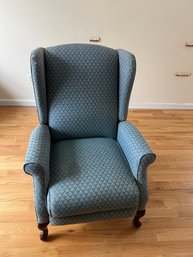 Vintage Upholstered Wingback Chair