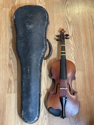 Vintage Violin In Case - As Is