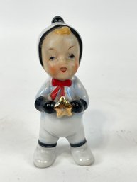 Vintage Christmas Figurine Porcelain