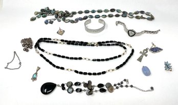 Vintage And Contemporary Jewelry Lot Including Some Sterling