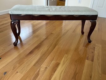 Vintage Upholstered Bench