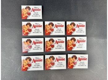 Lot Of Promotional Disney 'Annie' Movie Pins