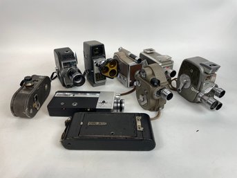 Vintage Movie Camera Lot And More
