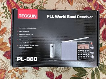 Tecsun World Band Receiver New In Box